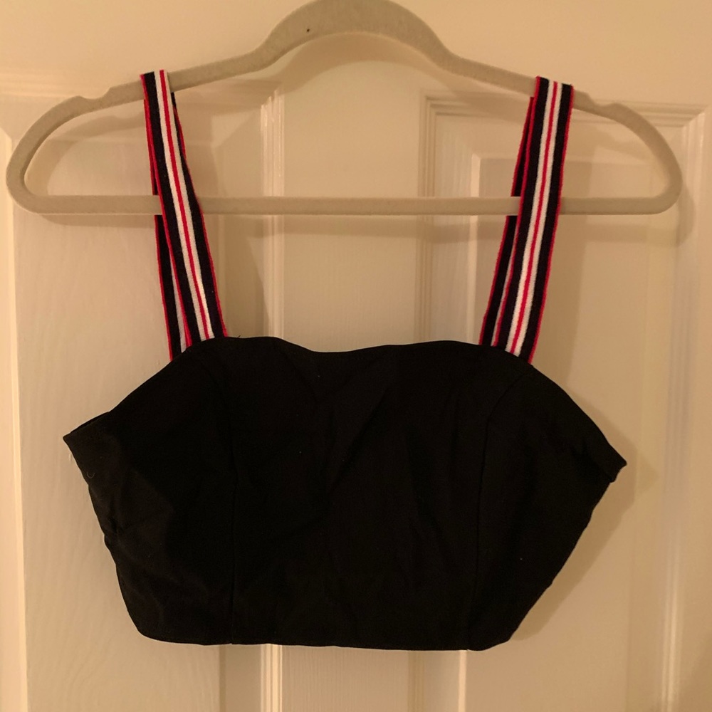super cropped bra urban outfitters top!